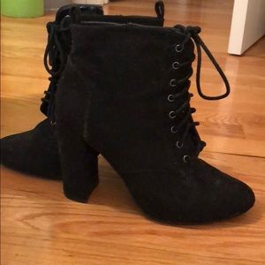 Wedge booties